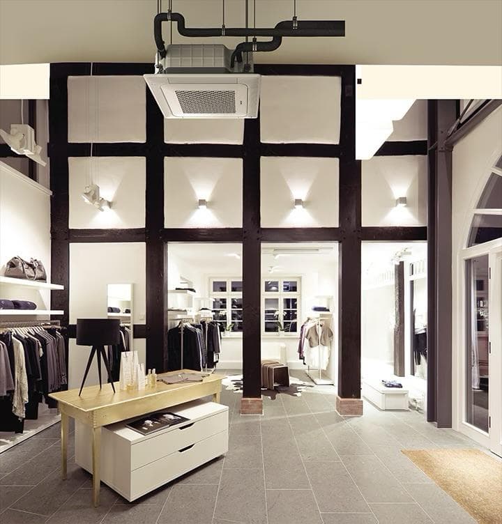 Industrial ventilation ductwork and fresh-air extraction system installed by Xact Air